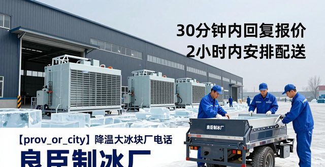 厦门降温大冰块厂电话 良臣制冰厂