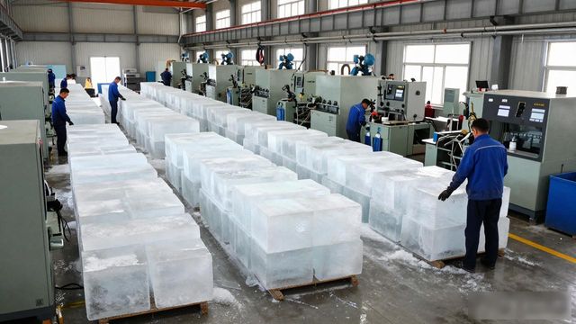 工厂车间降温冰块 厦门工厂应对高温新方案